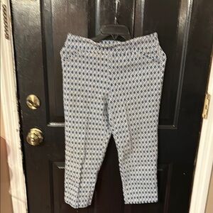 Kids Blue Patterned Pants